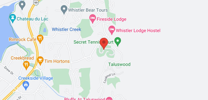map of 4 2641 WHISTLER ROAD